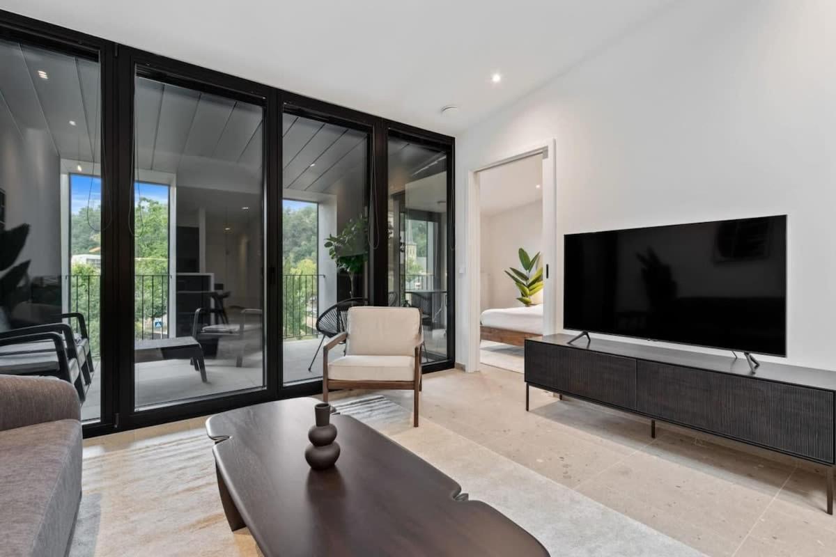 Ferienwohnung Luxurious 2Br Apt With Balcony In Luxemburg Exterior foto